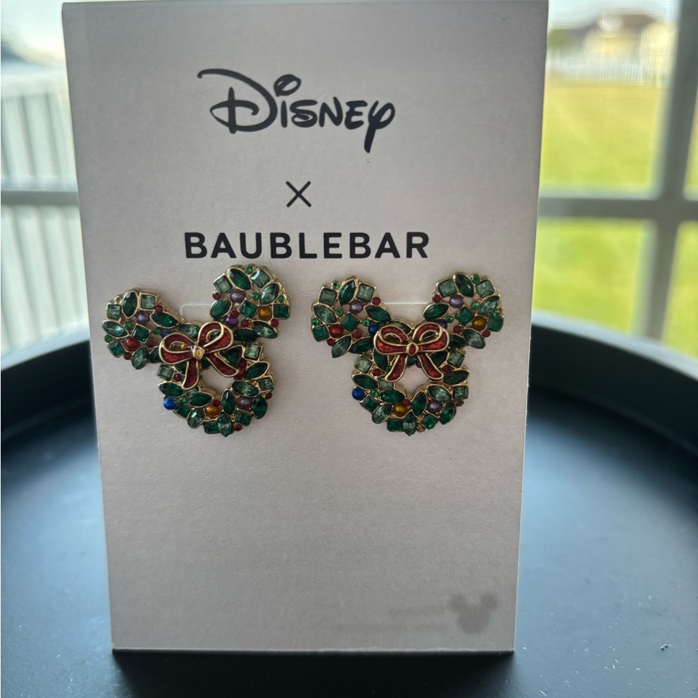 BaubleBar Disney Multicolor Pierced Earrings Mickey Earrings